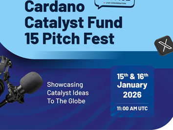 Cardano Catalyst Fund15に向けたピッチフェストを共催!Web3技術でアフリカの社会課題解決に貢献!
