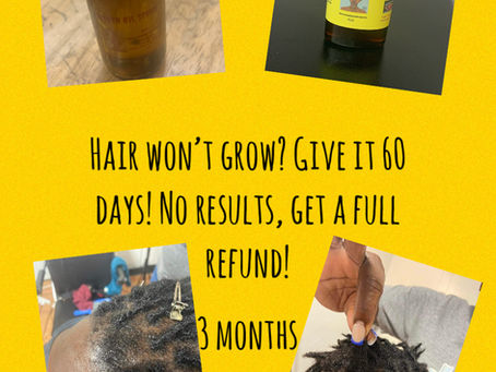 Grow my hair or get my money back?!