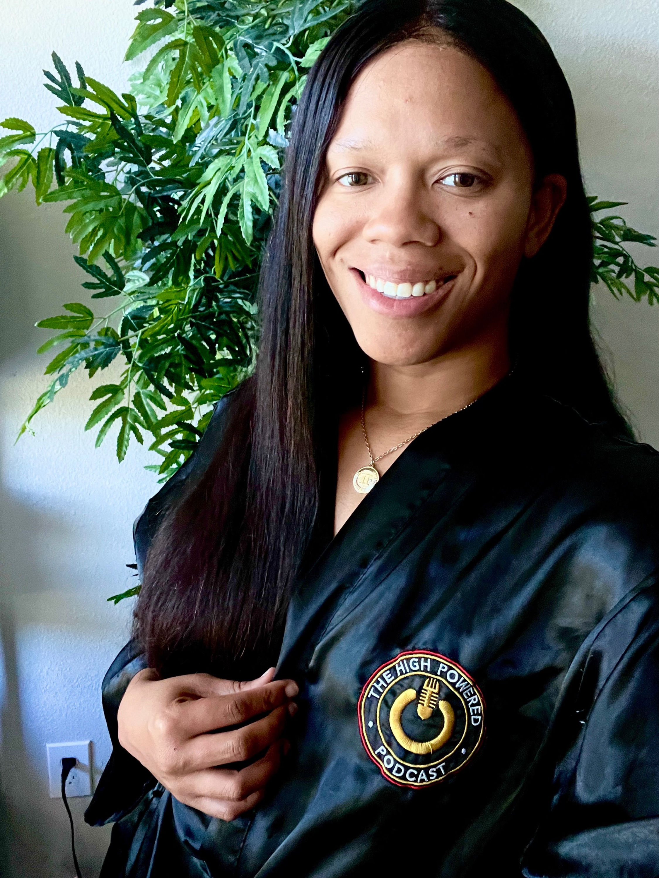 High Powered Satin Robe