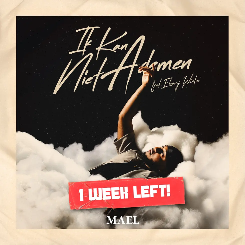 Mael muziek cover ontwerp