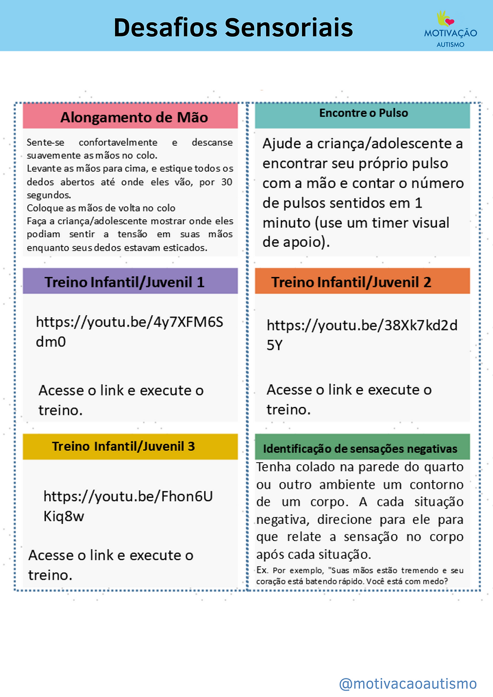 Miniatura: Desafios Sensoriais