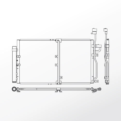 Engine Condensor Outline Condenser