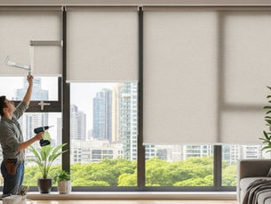 How to Hang Roller Window Blinds