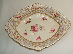 Derby porcelain plate pattern 14