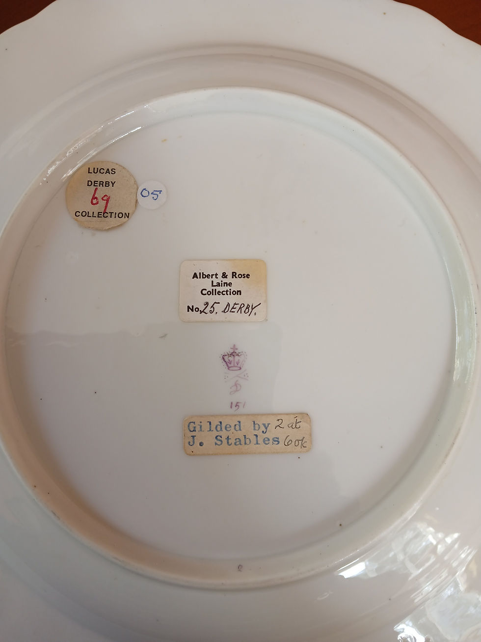 Thumbnail: Derby Pattern 151 Plate - William Billingsley 
