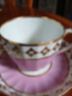 Derby English porcelain bloom ground cup