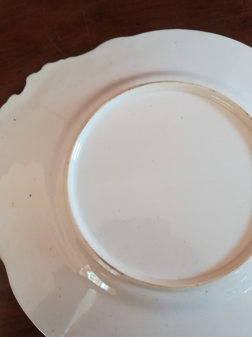 Thumbnail: Antique Rockingham Porcelain plate