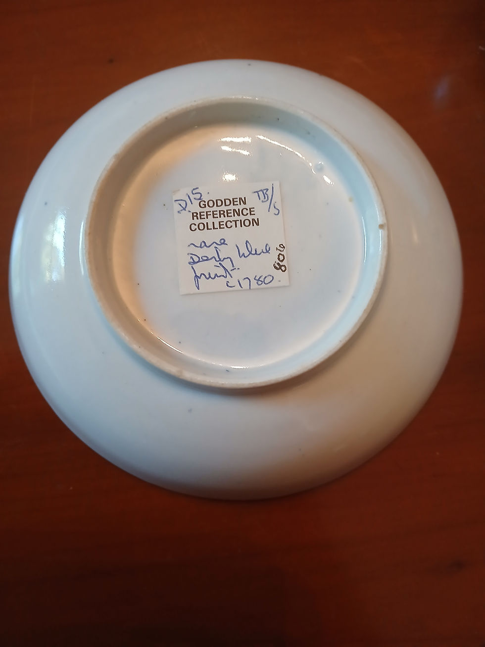 Thumbnail: Rarest Isleworth "Three Swans" Teabowl & Saucer