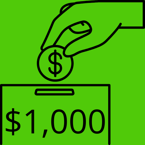 Hazlo posible con $1,000 pesos