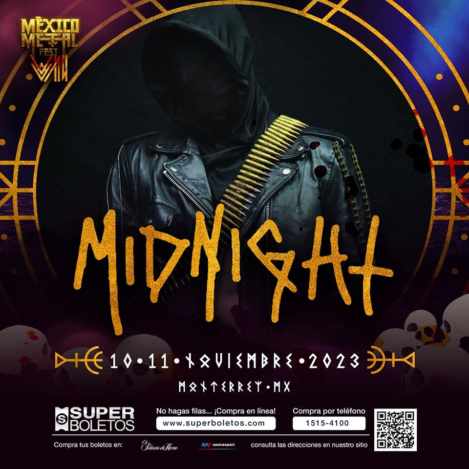 [Midnight] y [Night Demon] :: Speed y Heavy presentes en el México Metal Fest VII