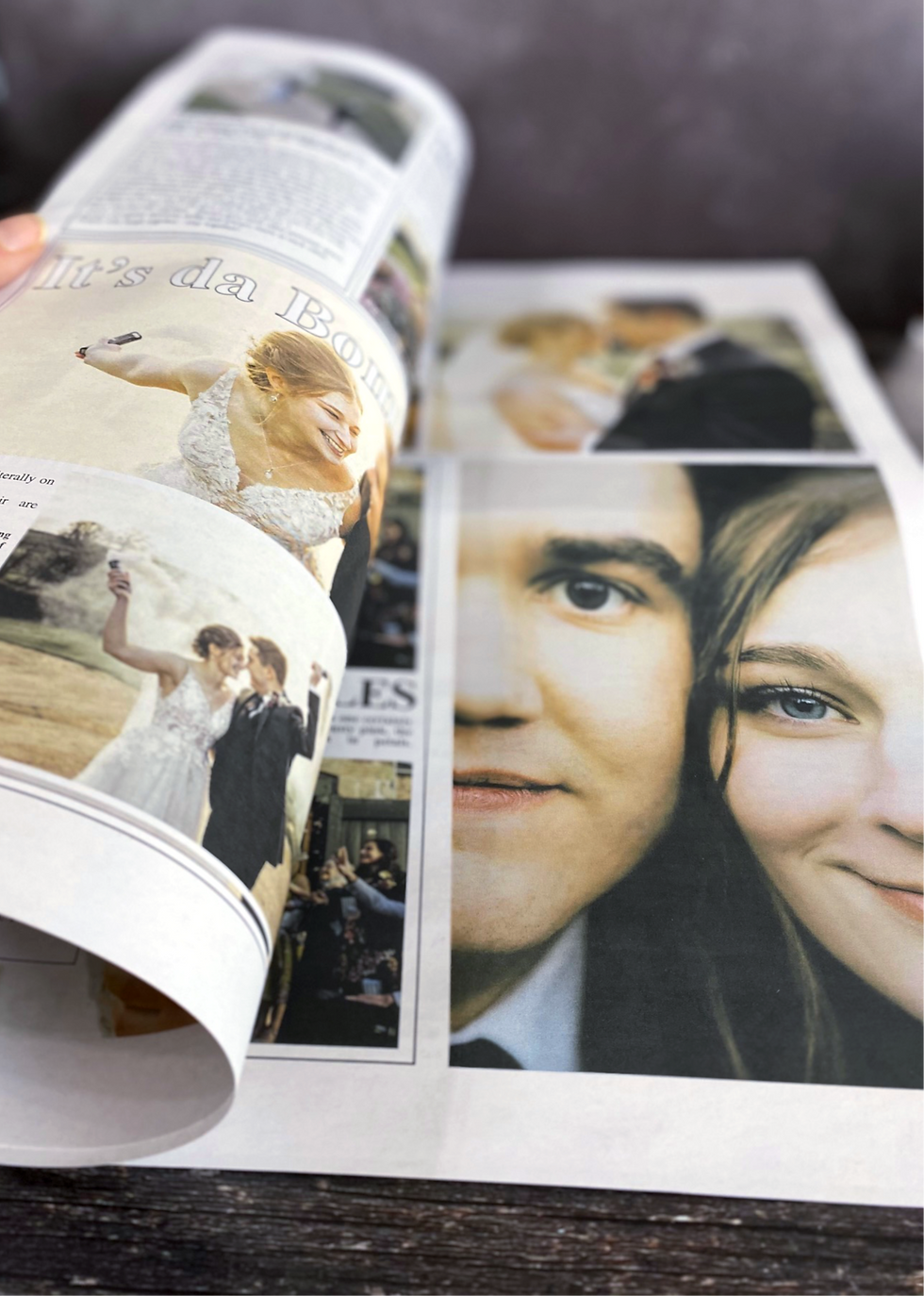 Thumbnail: Your Wedding Newspaper (5 copies)