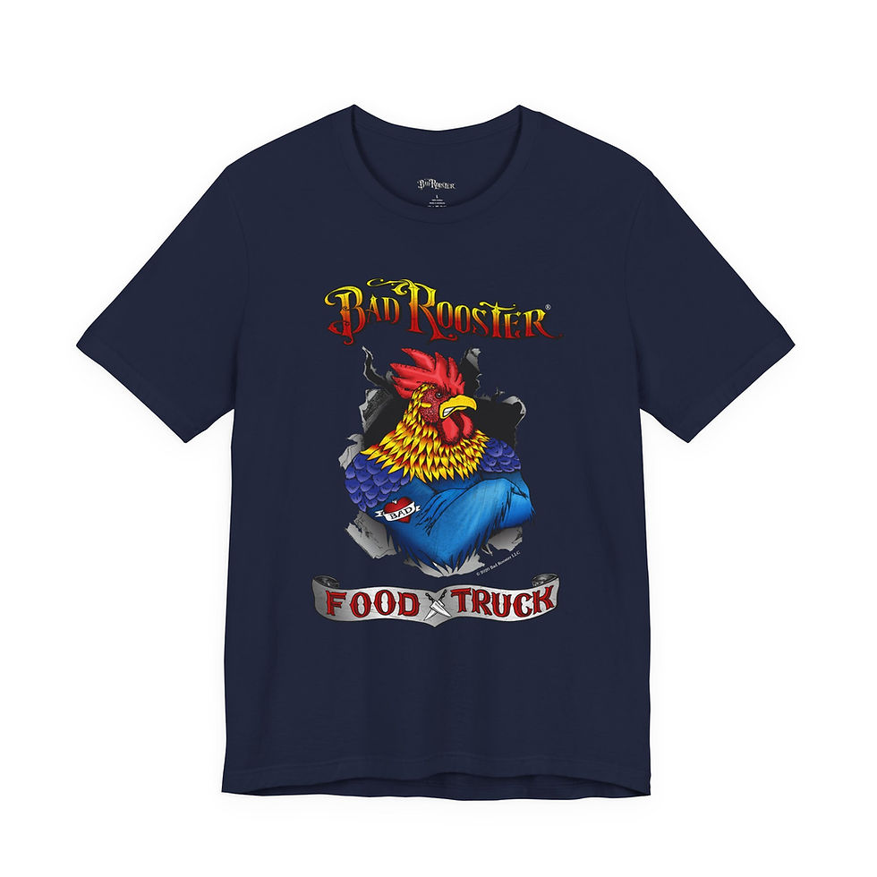 Thumbnail: Bad Rooster Full Color Logo T-Shirt