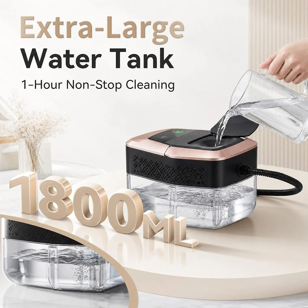 Thumbnail: plianx steam cleaner large water tank