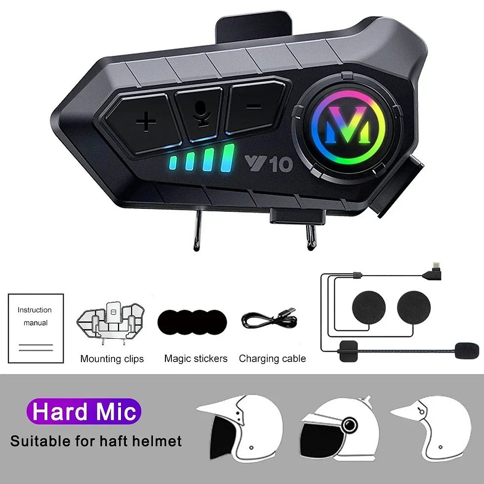 Thumbnail: RidirComi Motorbike Headset
