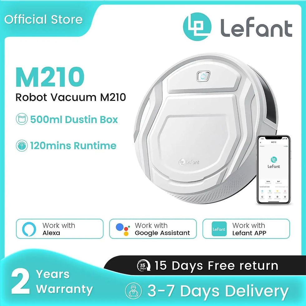 Miniature : Lefant M210 – Aspirateur Robot Intelligent