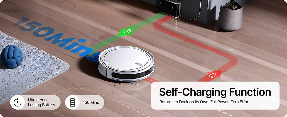 Thumbnail: Oryzom D10 Robot Vacuum Pro