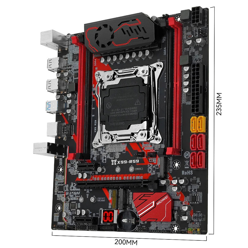 Thumbnail: MACHINIST X99 RS9 Motherboard Combo LGA2011-3