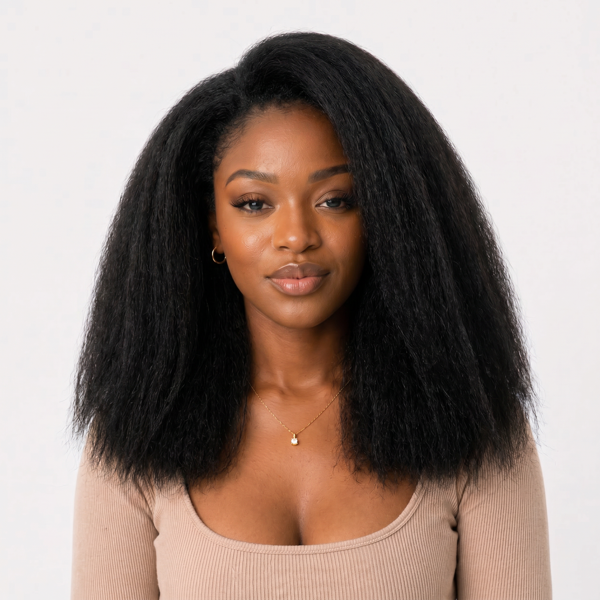 Soft Press Half Wig