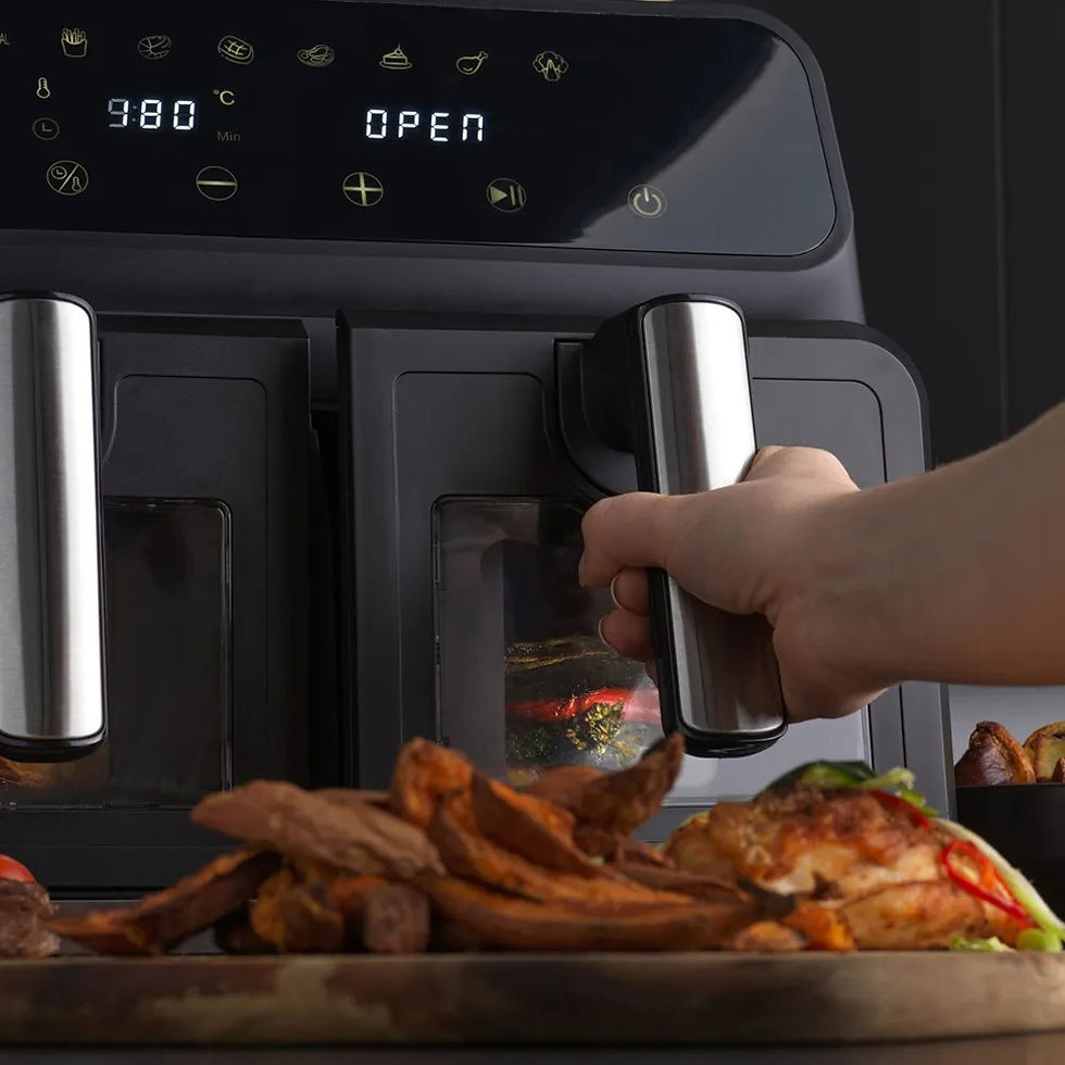 Thumbnail: Plianx Smart Dual Drawer 8L Airfryer