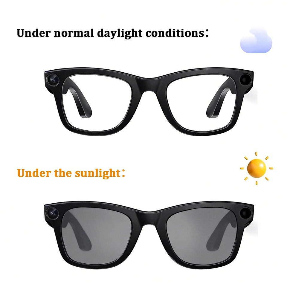 Thumbnail: AuraLink AI Smart Glasses