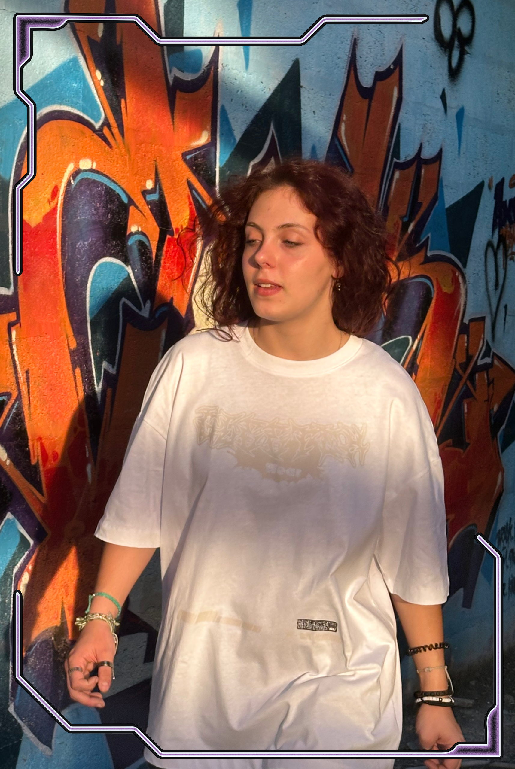 Tee-shirt Oversize Core.exe WHITE