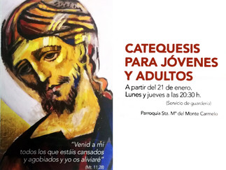 CATEQUESIS PARA JÓVENES Y ADULTOS