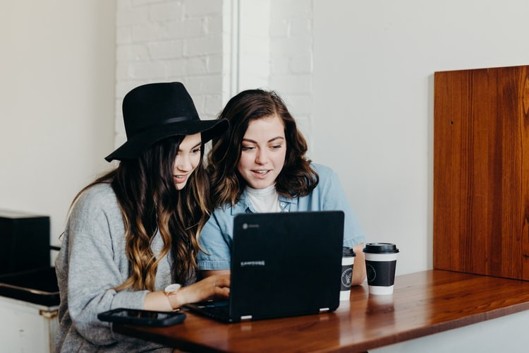 Girls talking about community monetization