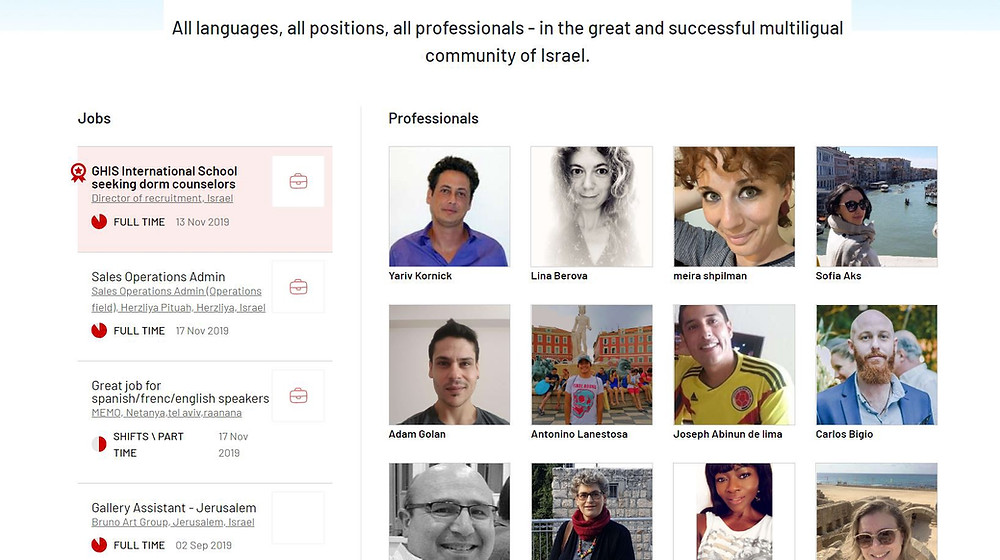 A marketplace of talents based on Comonetize platform