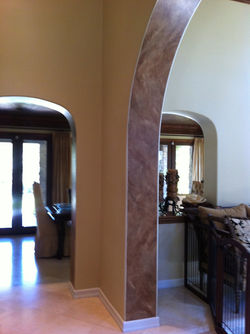 Faux Archway-After