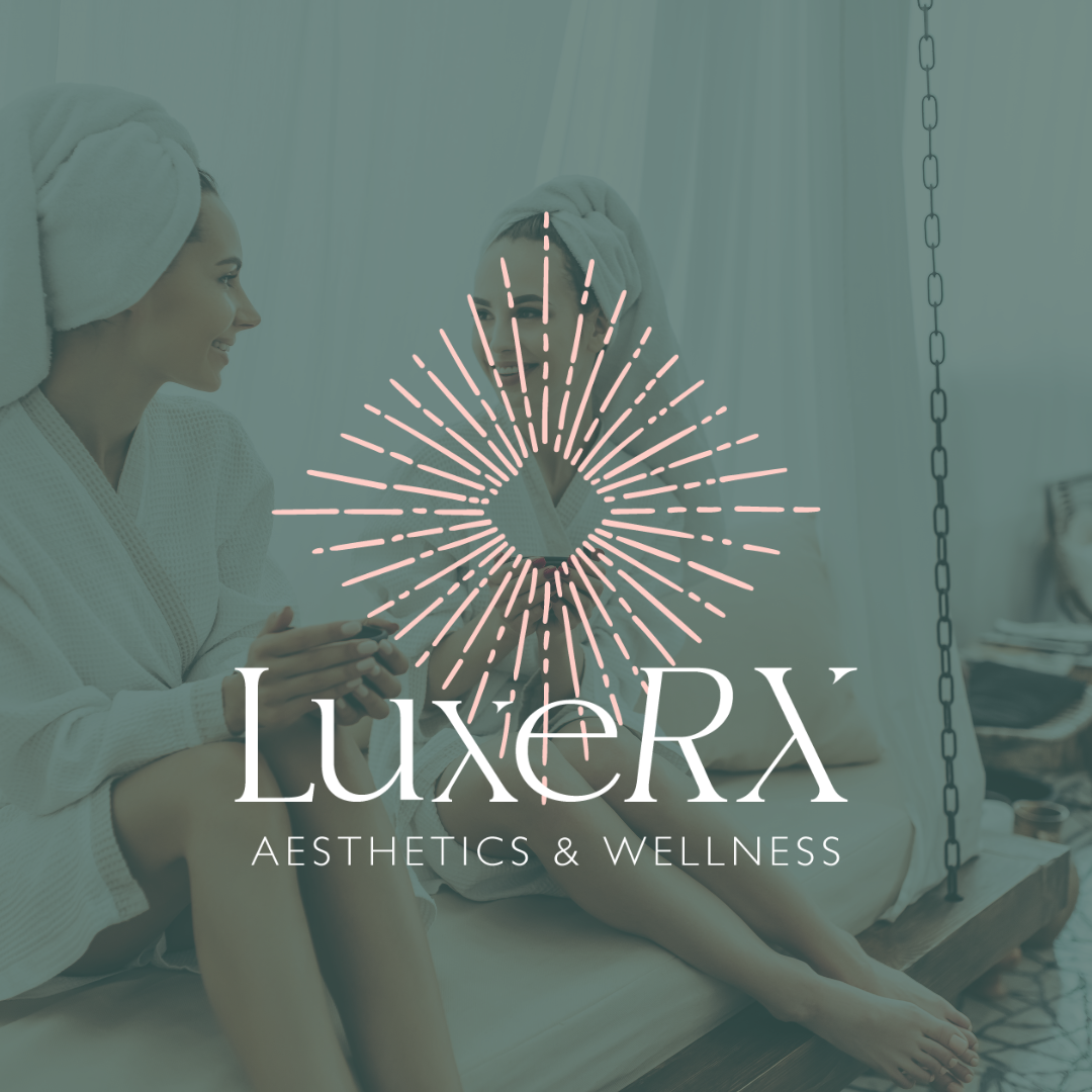 LuxeRX Kamloops Logo Amirita Tipper Design Studios