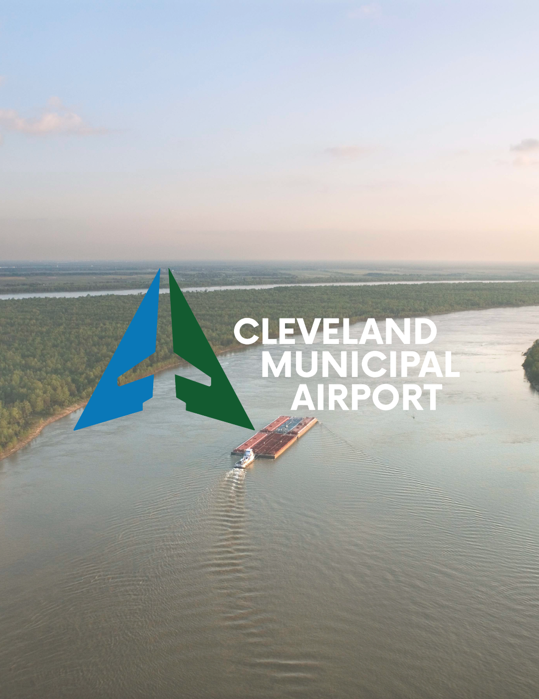 Cleveland Municipal Airport Logo Brand Amirita Tipper Design Studios