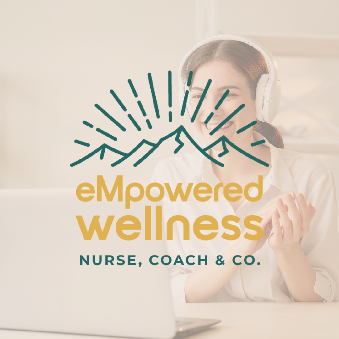 Empowered Wellness Nurse Coach & Co Logo Amirita Tipper Design Studios
