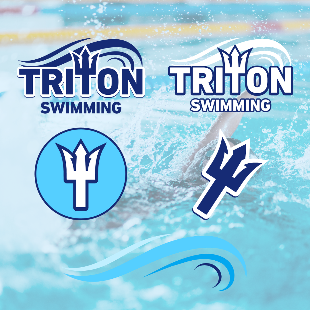 Triton Swimming Logo Amirita Tipper Design Studios