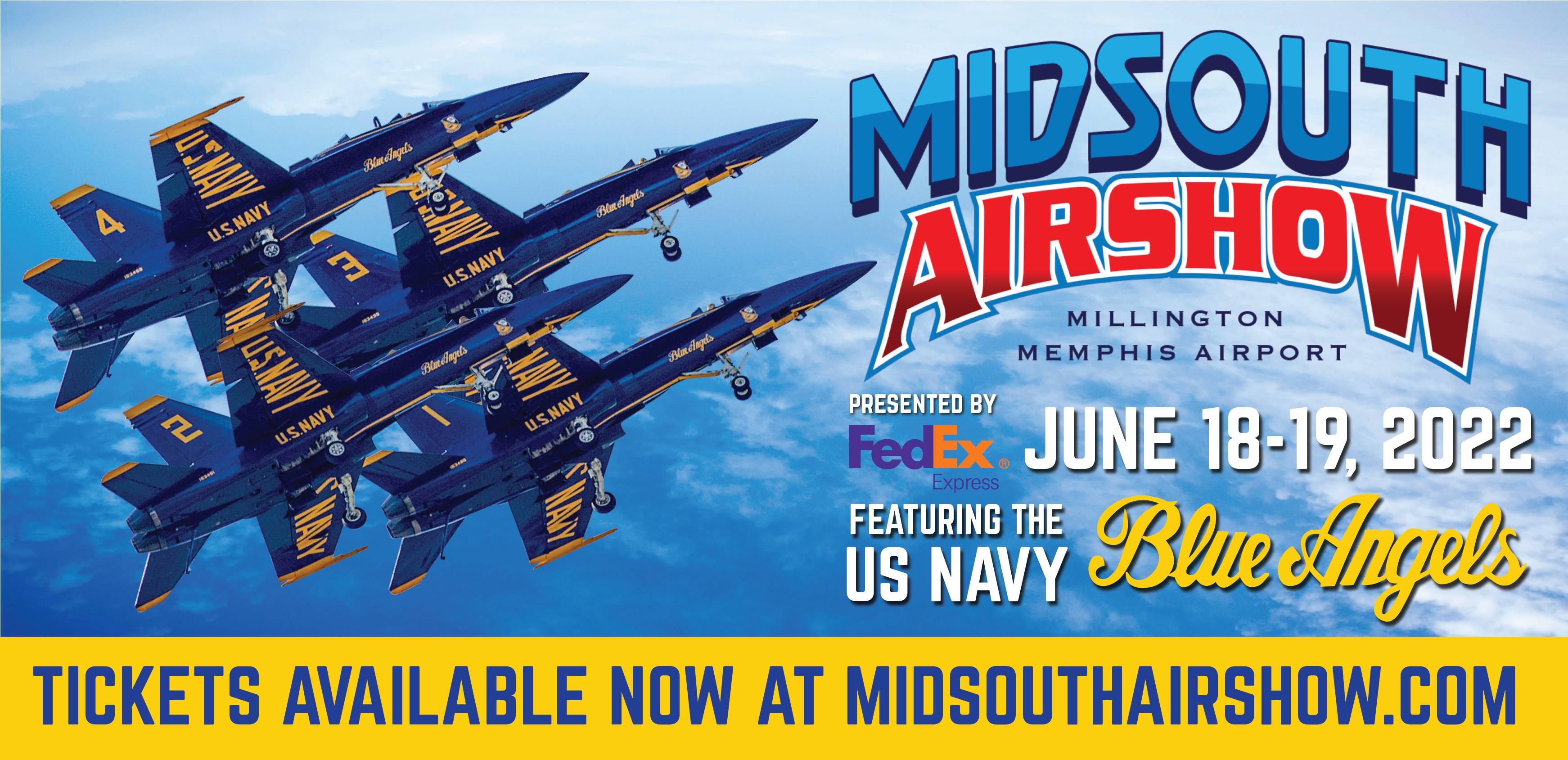 Midsouth Airshow Magazine Banner Advertisement Amirita Tipper Design Studios