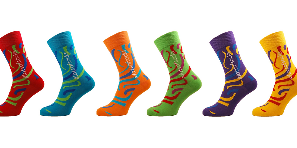 Lots of Socks 2020, World Down Syndrome Day, Monday 16th March