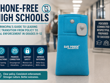 Phone-Free High Schools: A Principal's Guide to Leading the Transition From Policy to Real Enforcement in Grades 9–12