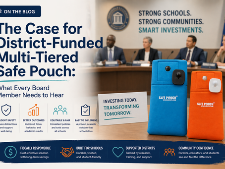 The Case for District-Funded Multi-Tiered Safe Pouch: What Every Board Member Needs to Hear