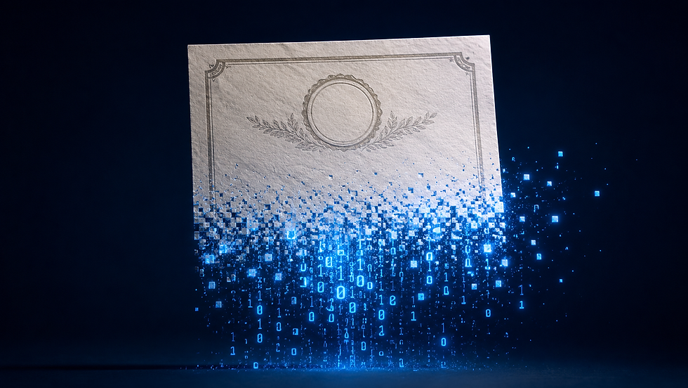 AI Is Quietly Making the Diploma Worthless — and the Gap Wider