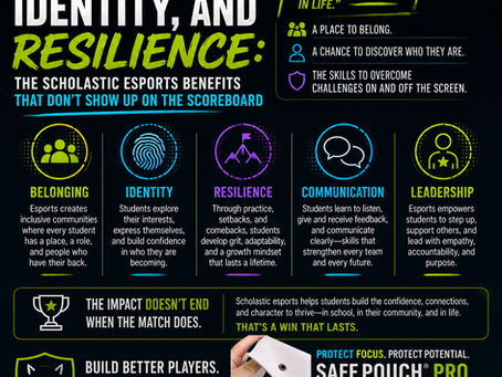 Belonging, Identity, and Resilience: The Scholastic Esports Benefits That Don’t Show Up on the Scoreboard