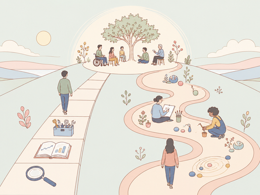 Doing It the ‘Wrong’ Way Round: Neurodivergent Thinking and Practice-Led Innovation, Towards an Occupation-Specific, Neuroaffirming Frame of Reference