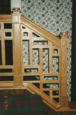 Red Oak Banister & Handrail