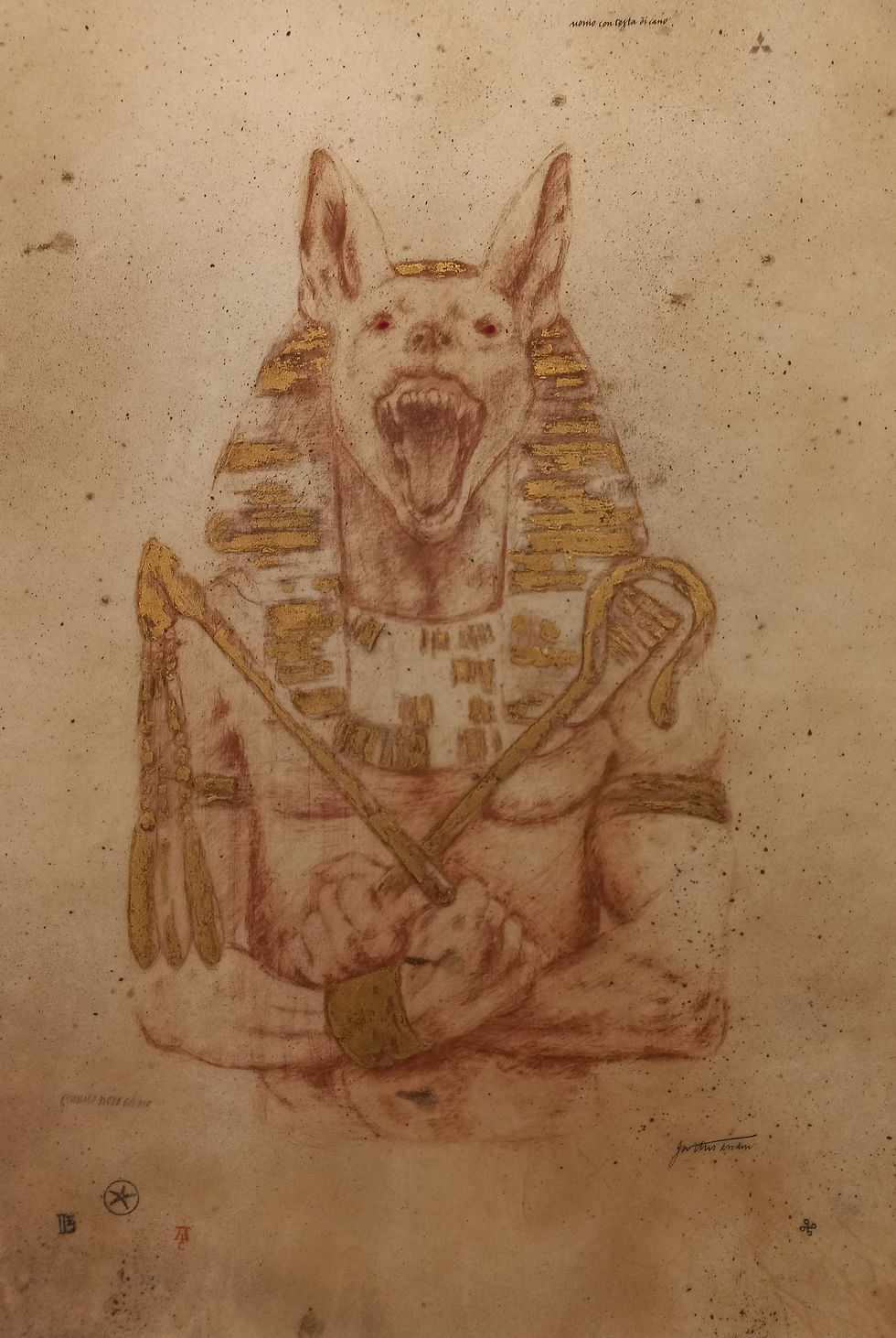 Д.Хёрст. Анубис, 2016 г.