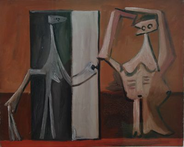 П.Пикассо. Купальщицы в кабинке, 1929