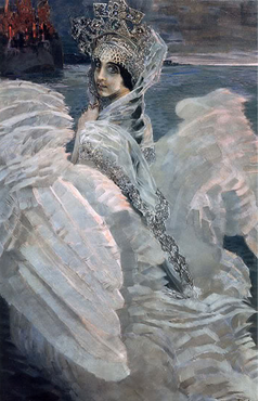 М.А.Врубель. "Царевна-Лебедь", 1900 г.