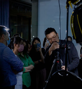 Interaction with audience by Alex Tan