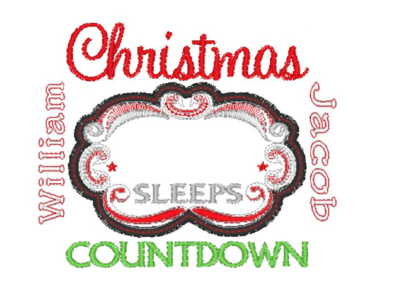 Thumbnail: Christmas Personalised Embroidered Cuddly Toy Keepsake