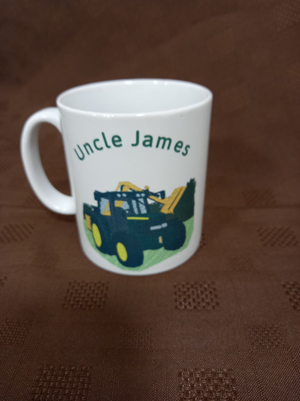 Thumbnail: Printed Mug with JD Tractor choice