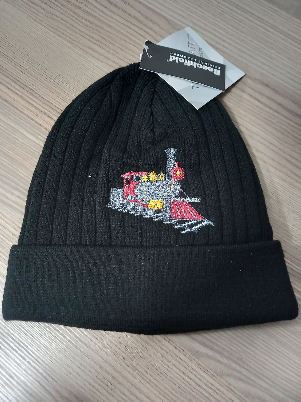 Large Steam Train embroidered design - Choice of items