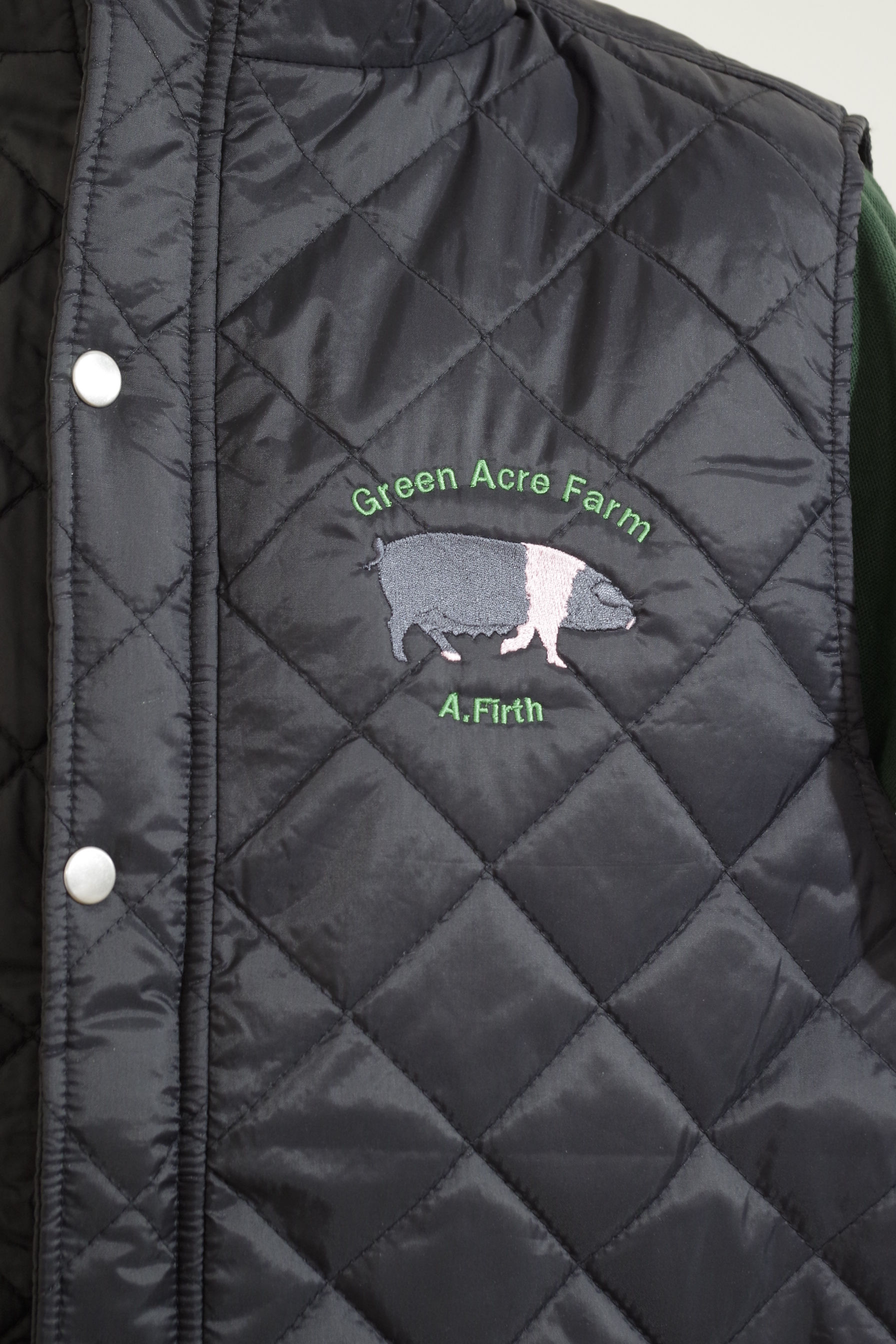 Embroidered British Saddleback Pig - Choice of items
