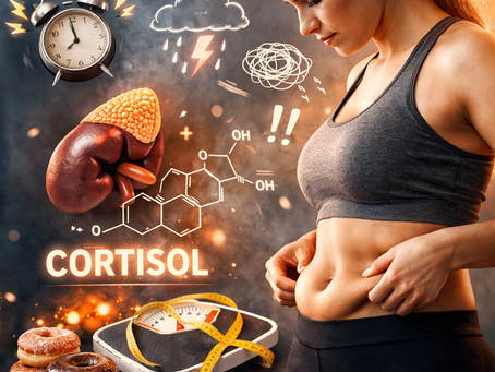 Η κορτιζόλη και το σώμα σου: γιατί δεν χάνεις βάρος.